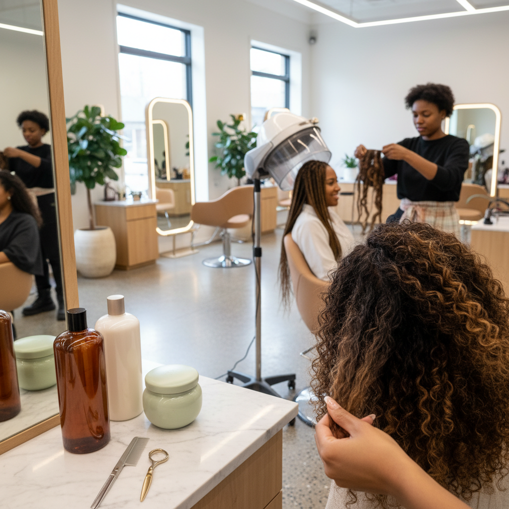 Hair Styling Session