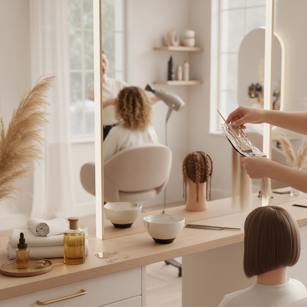 JDHAIR salon interior